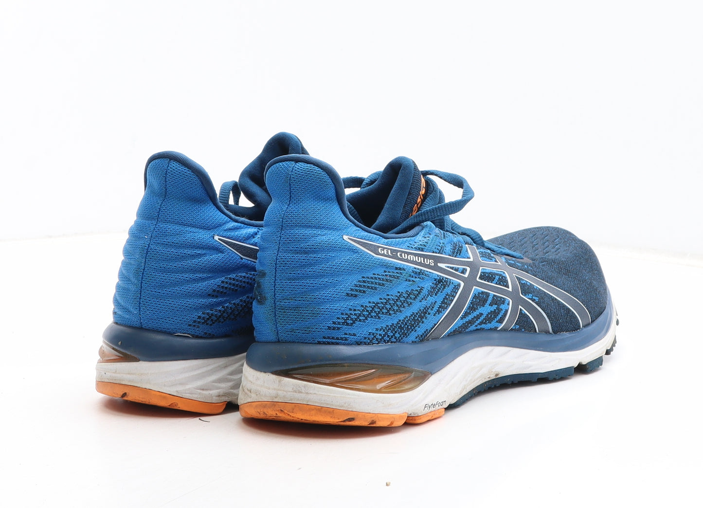 ASICS Mens Blue Synthetic Trainer UK 12 46