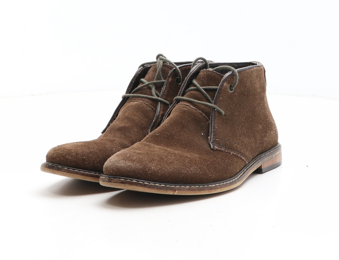 NEXT Boys Brown Suede Desert Boot UK 2