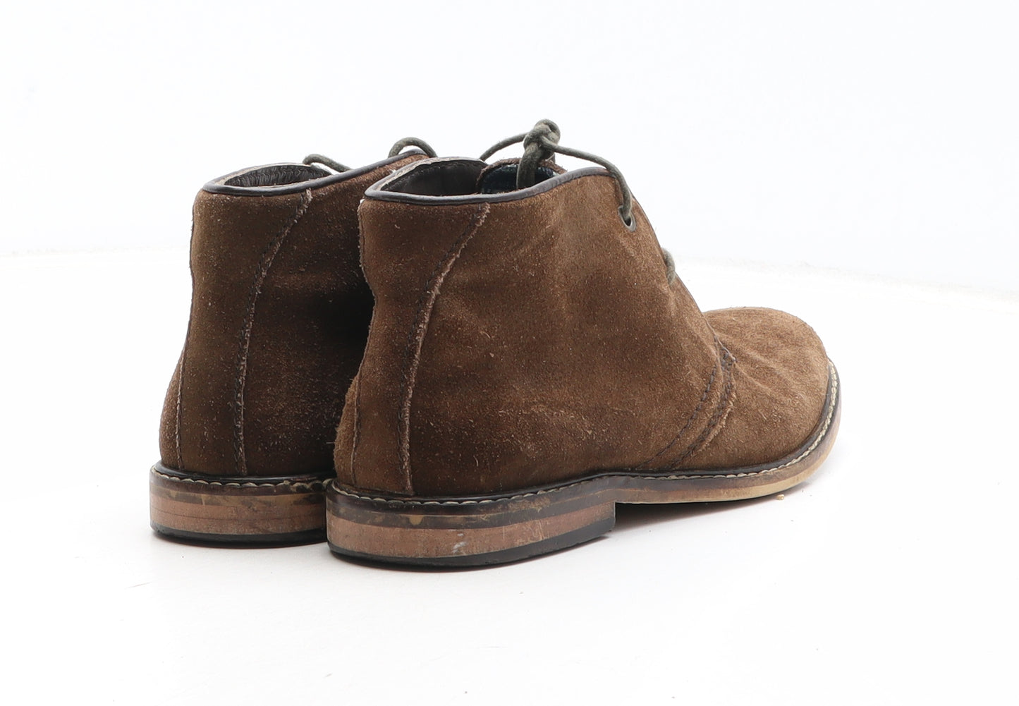 NEXT Boys Brown Suede Desert Boot UK 2