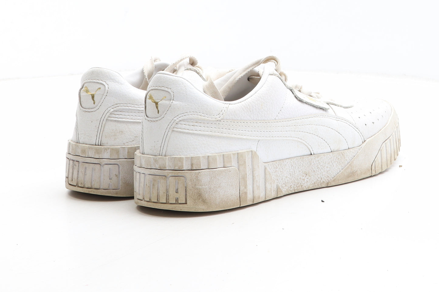 PUMA Womens White Synthetic Trainer UK