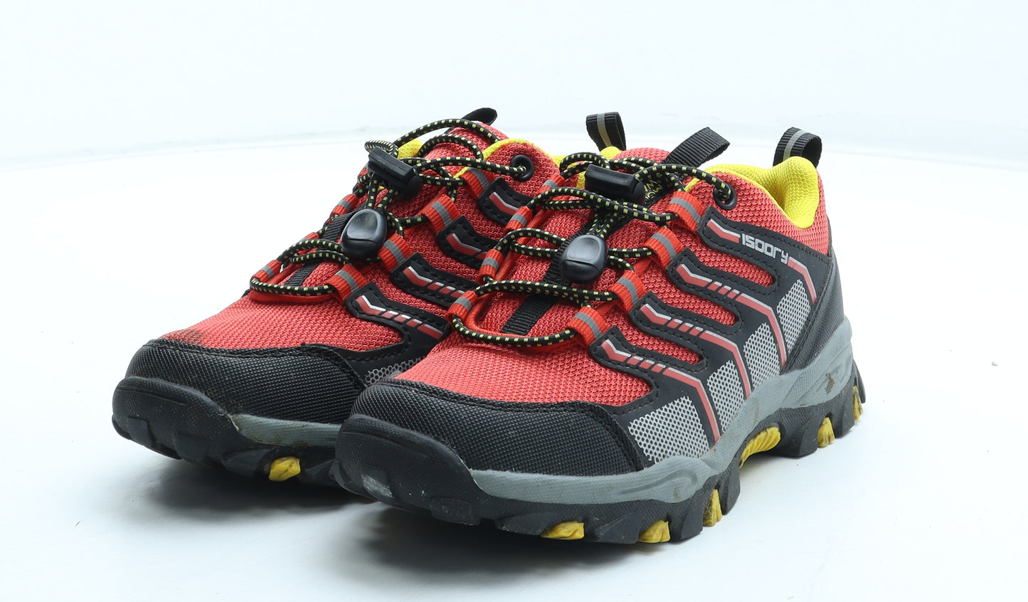 Mountain Warehouse Boys Red Colourblock Polyester Trainer UK 13 31