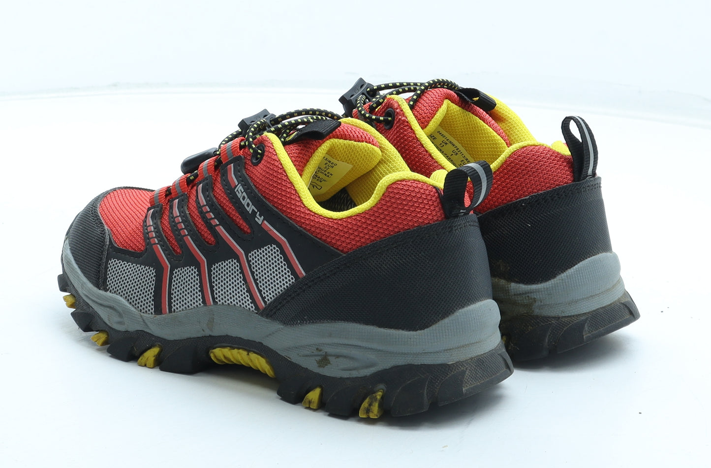 Mountain Warehouse Boys Red Colourblock Polyester Trainer UK 13 31