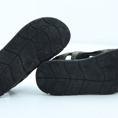 Preworn Boys Green Polyester Fisherman Sandal UK 13 32