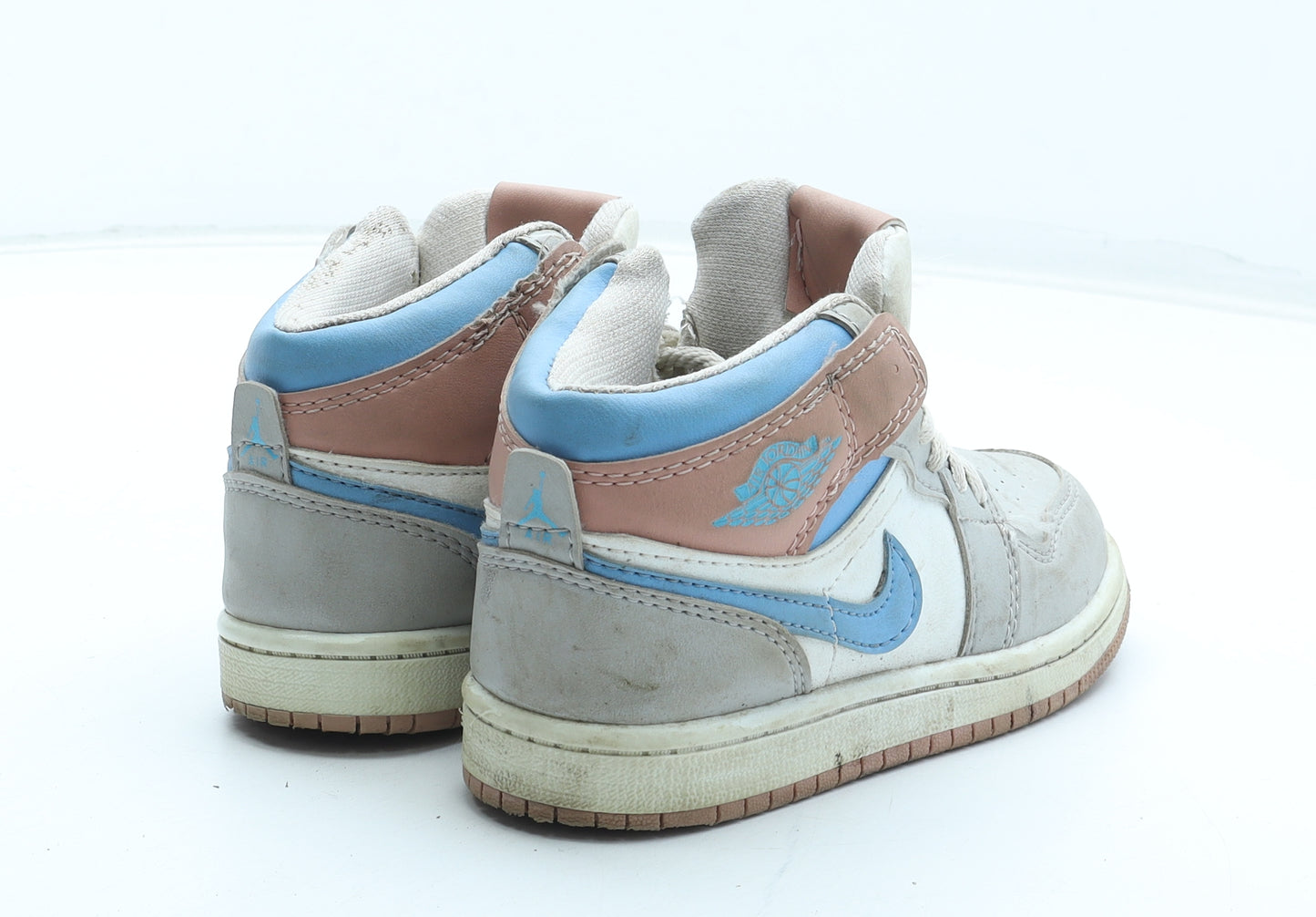 Nike Girls Multicoloured Polyurethane Trainer UK 11.5 29 - Nike Jordan