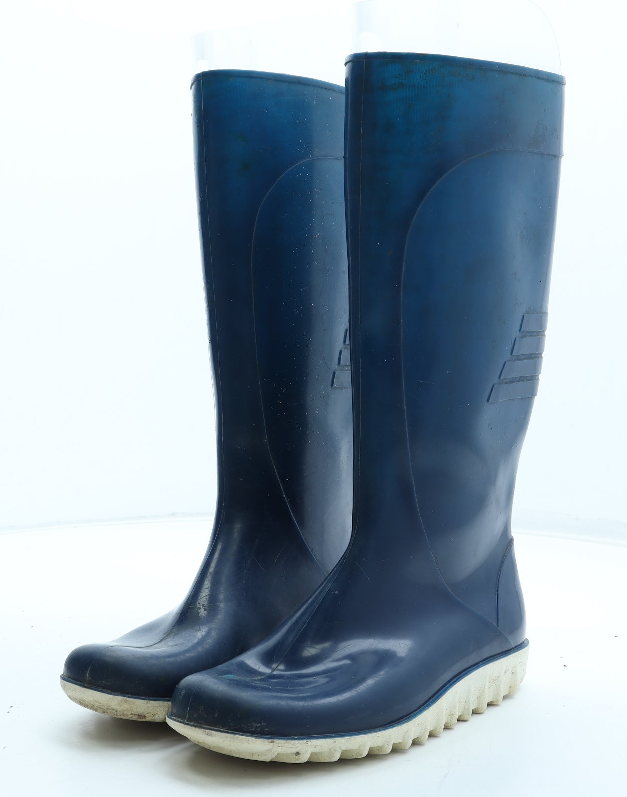 UB Boys Blue Rubber Wellies Boot UK 4 37
