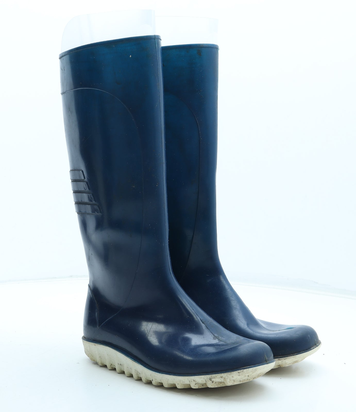 UB Boys Blue Rubber Wellies Boot UK 4 37