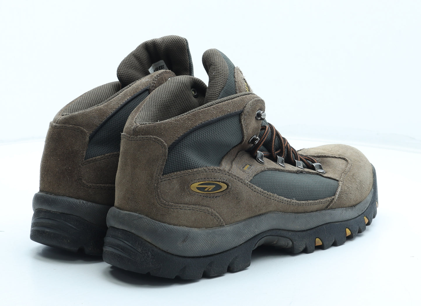 Hi-Tec Mens Brown Leather Combat Boot UK 9 43