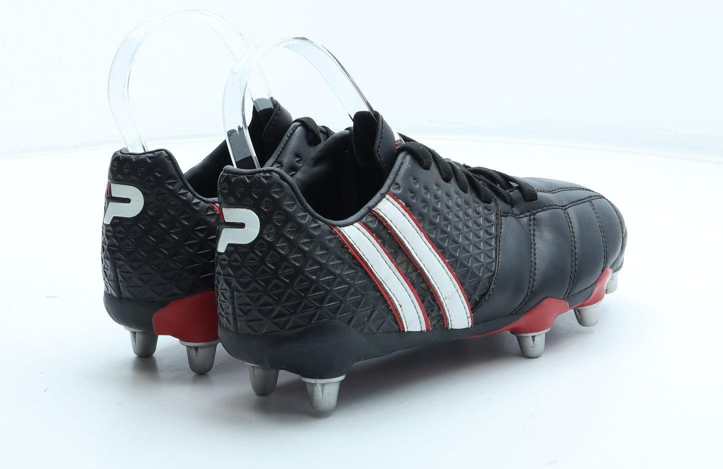 Patrick Mens Black Polyurethane Trainer UK 6 39 - Football Boots