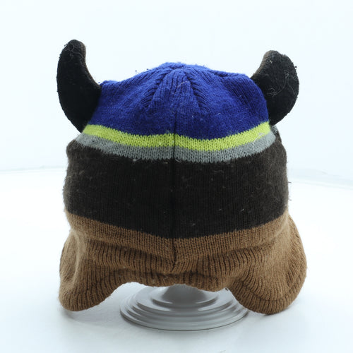 George Boys Multicoloured Geometric Acrylic Beanie Size S - Paw Patrol Size 1-3 years