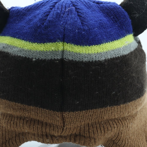 George Boys Multicoloured Geometric Acrylic Beanie Size S - Paw Patrol Size 1-3 years