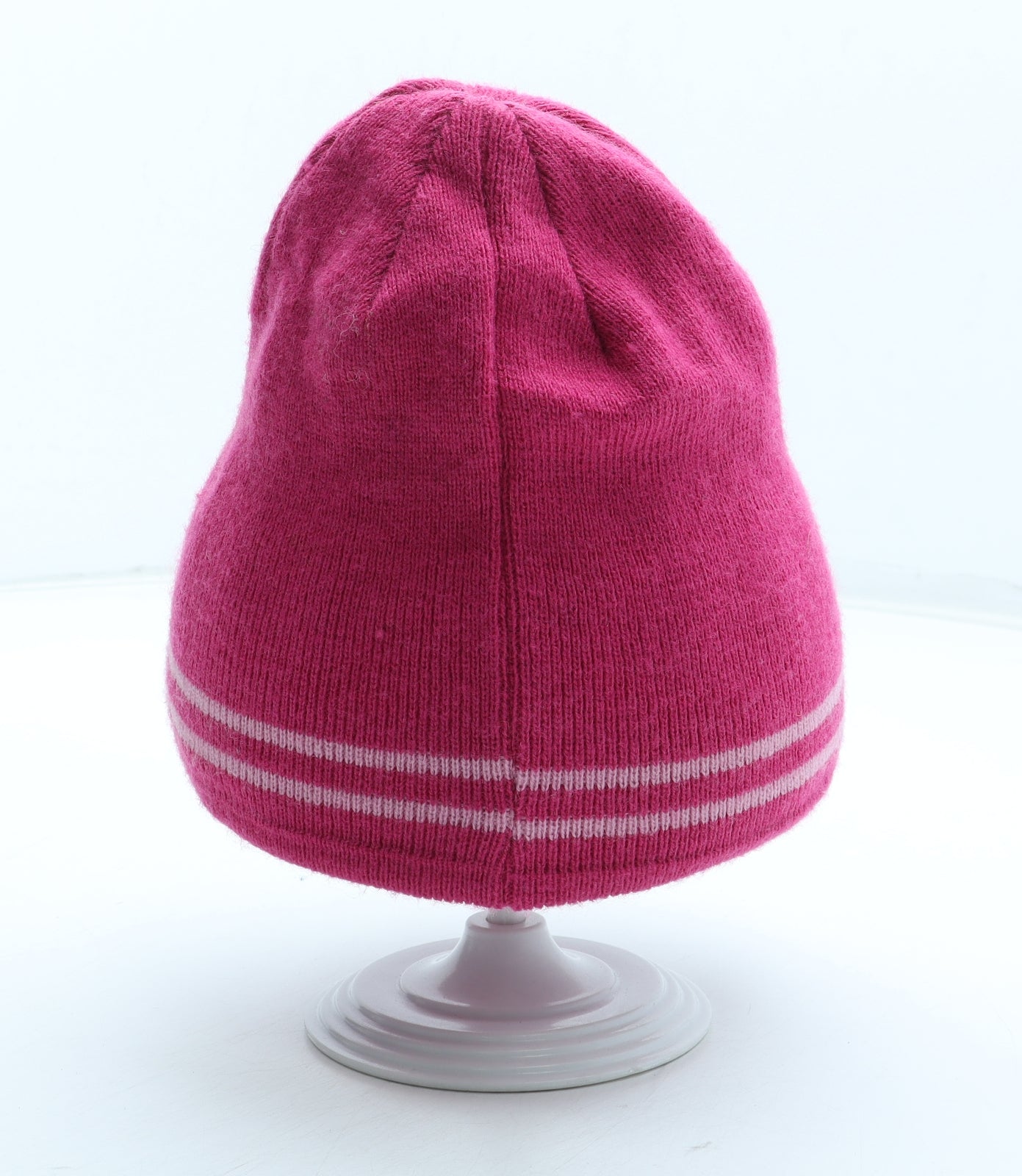George Girls Pink Acrylic Beanie Size S - Size 4-8 Years
