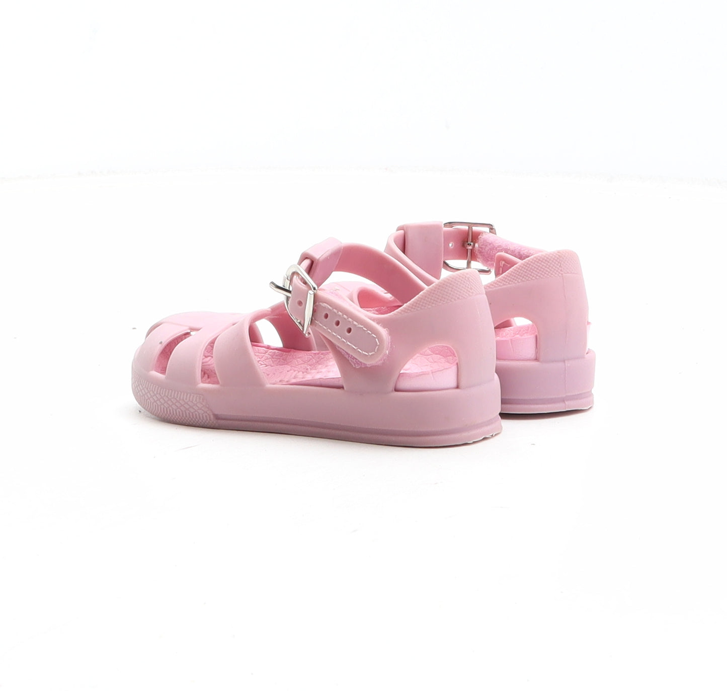 Preworn Girls Pink Synthetic Fisherman Sandal UK 5 22