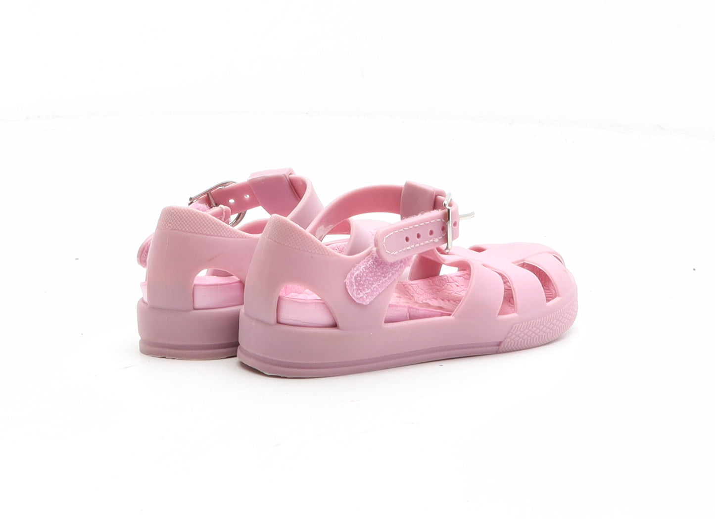 Preworn Girls Pink Synthetic Fisherman Sandal UK 5 22