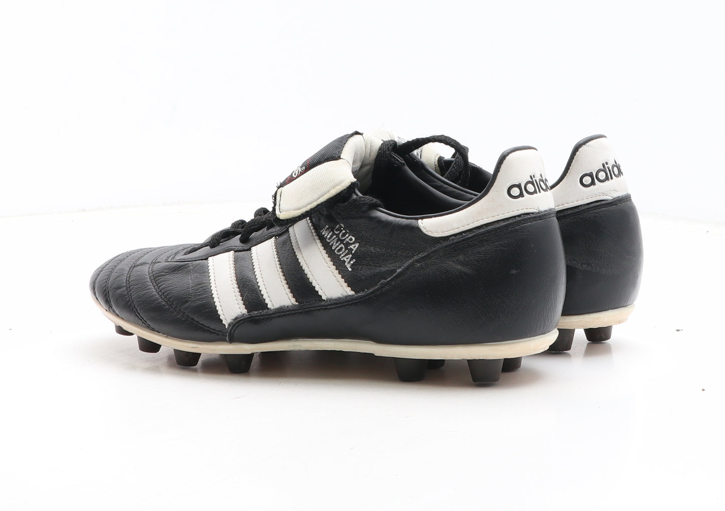 adidas Mens Black Leather Trainer UK 8 - Football Boots