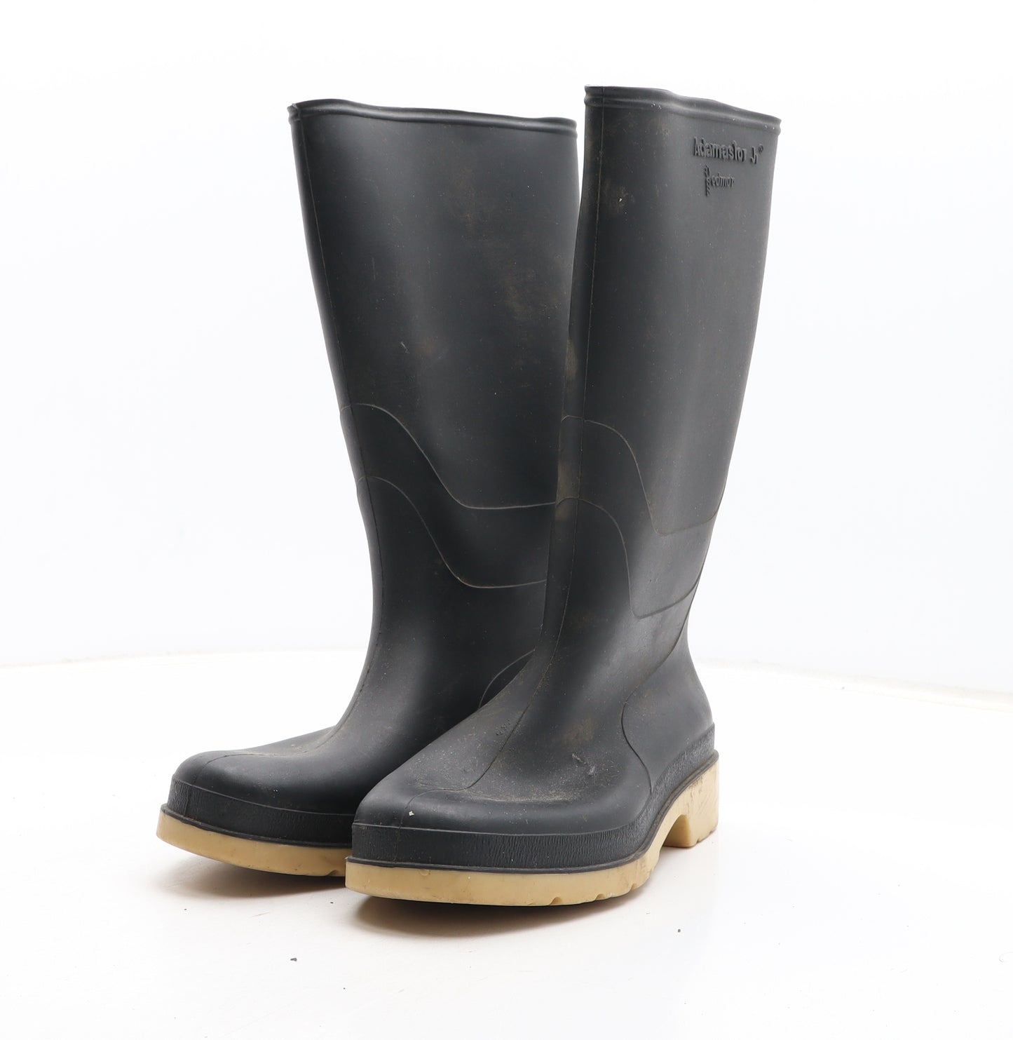 Adamastor Womens Black Synthetic Wellies Boot UK