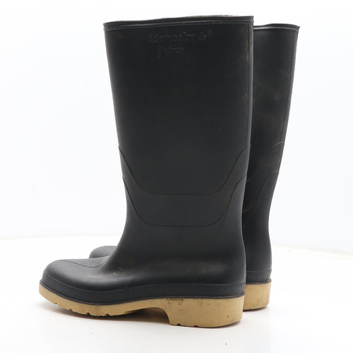 Adamastor Womens Black Synthetic Wellies Boot UK