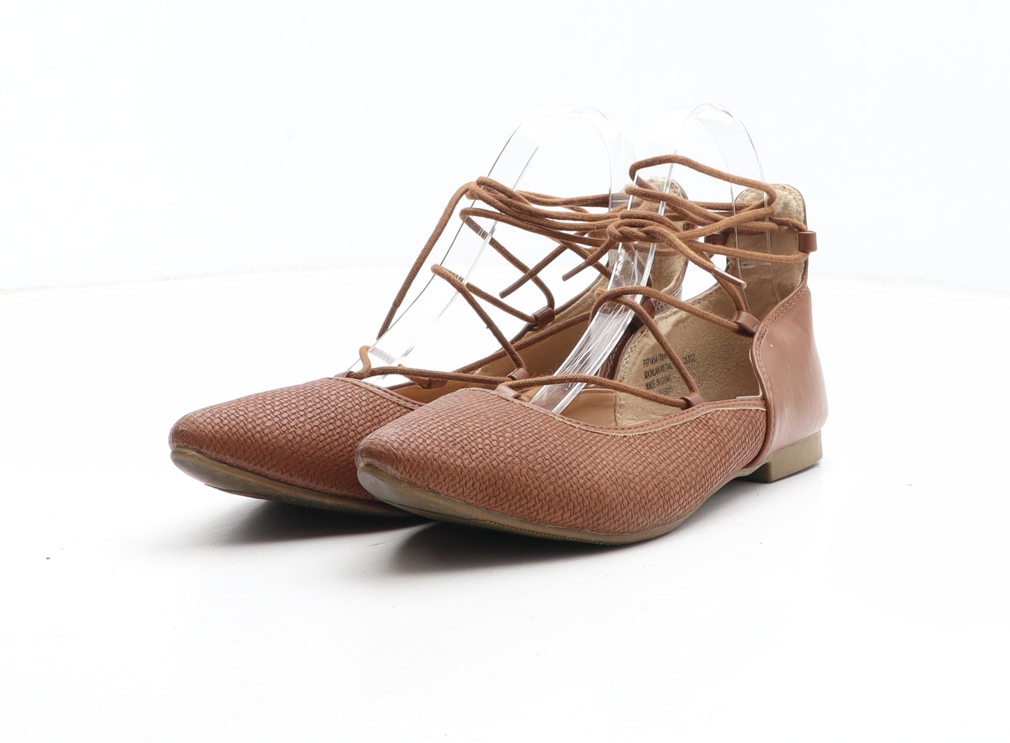 Fiore Womens Brown Synthetic Strappy Sandal UK