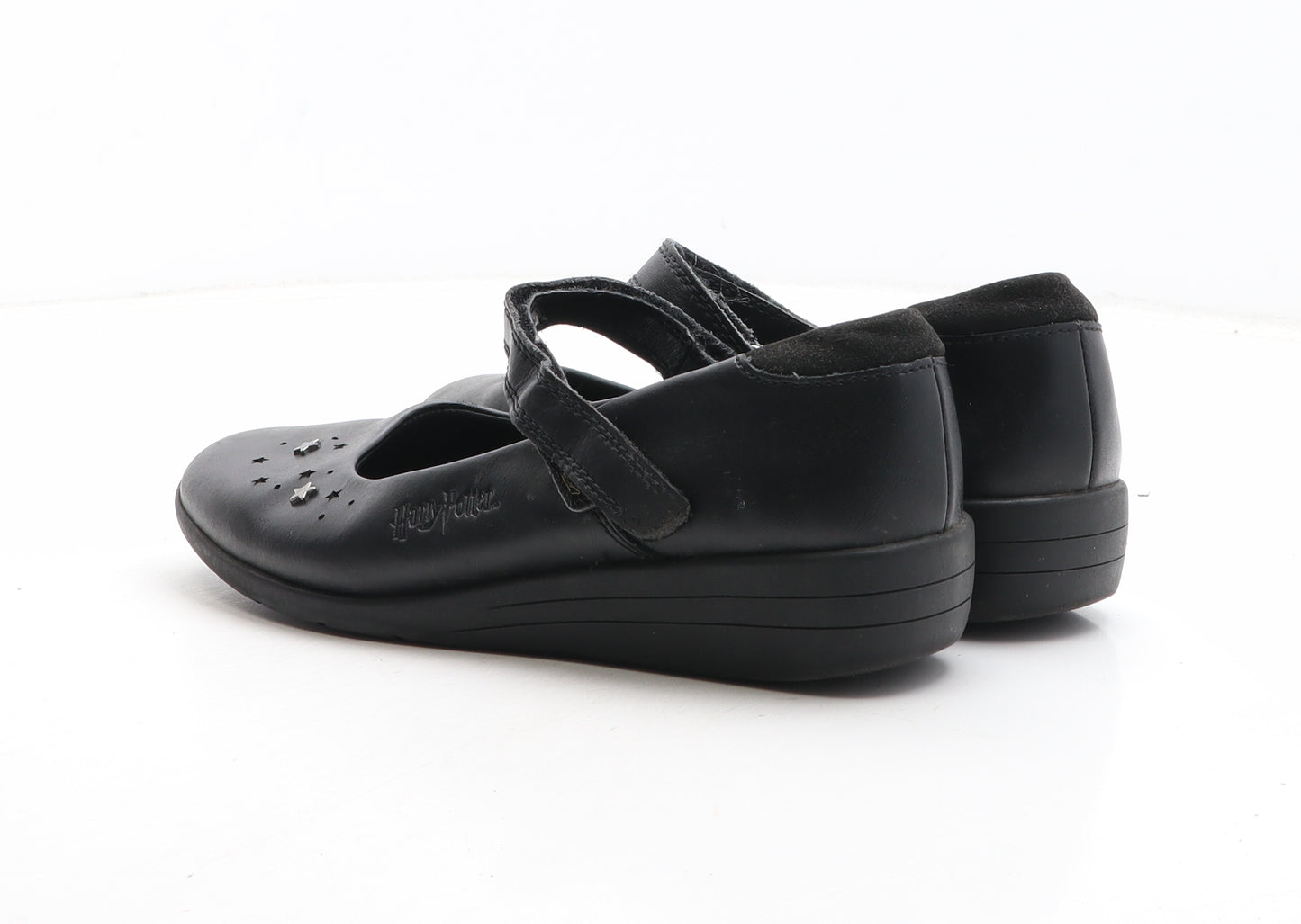 Marks and Spencer Girls Black Synthetic Mary Jane Casual UK 5.5 - Harry Potter