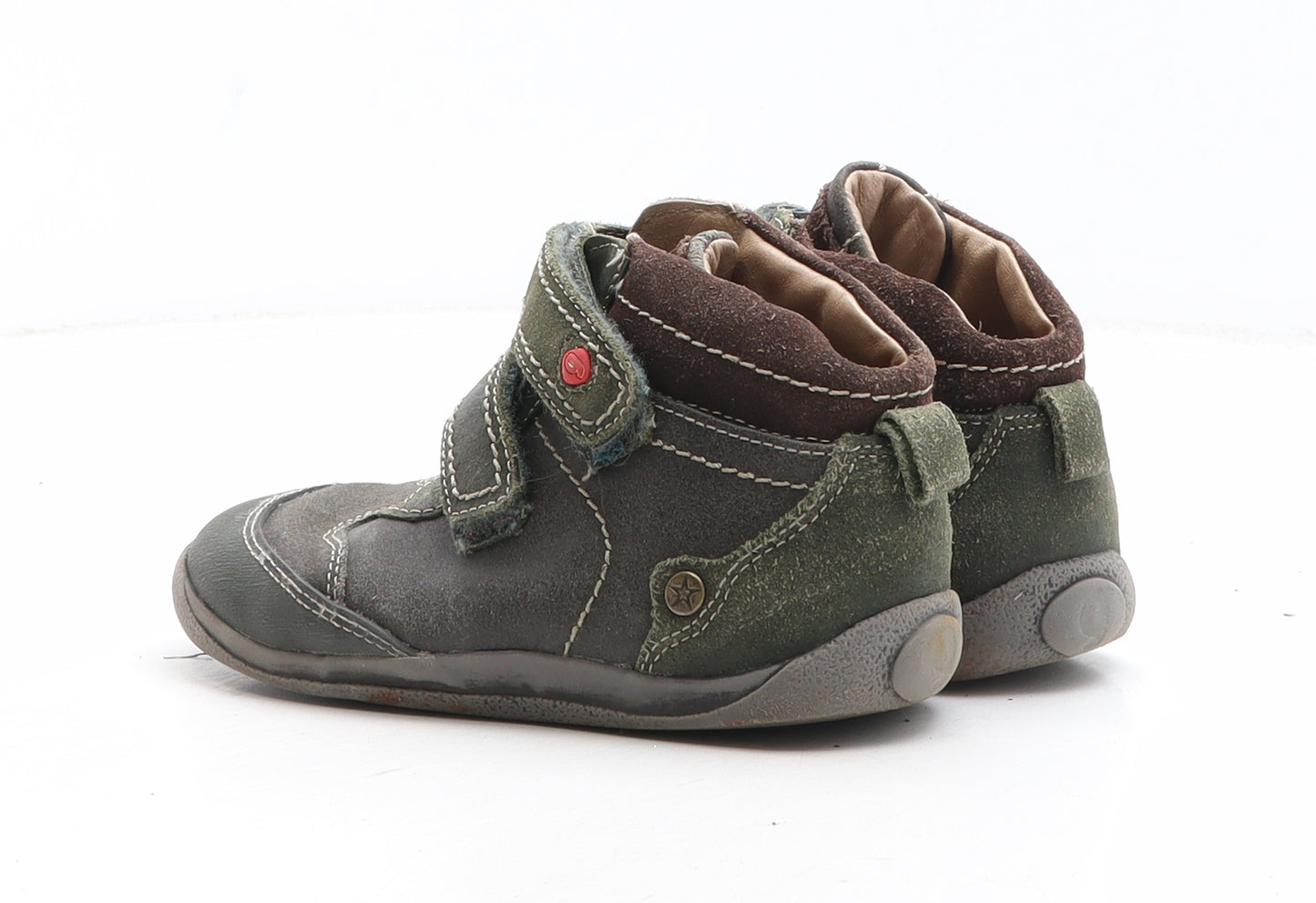 Garvalin Boys Grey Synthetic Trainer UK 12 30 - UK Size Estimated 12