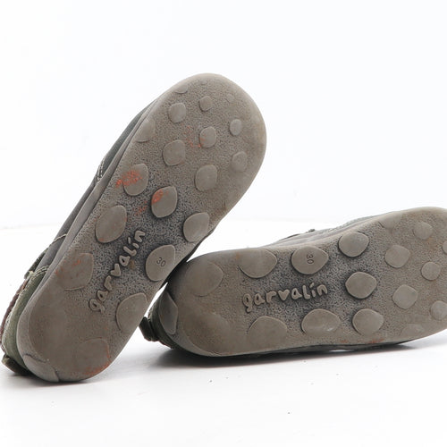 Garvalin Boys Grey Synthetic Trainer UK 12 30 - UK Size Estimated 12