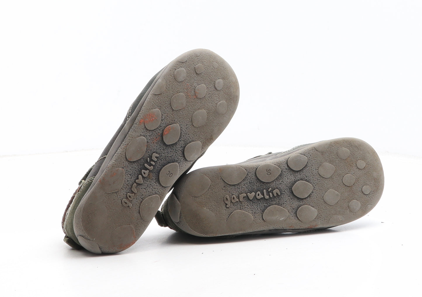 Garvalin Boys Grey Synthetic Trainer UK 12 30 - UK Size Estimated 12