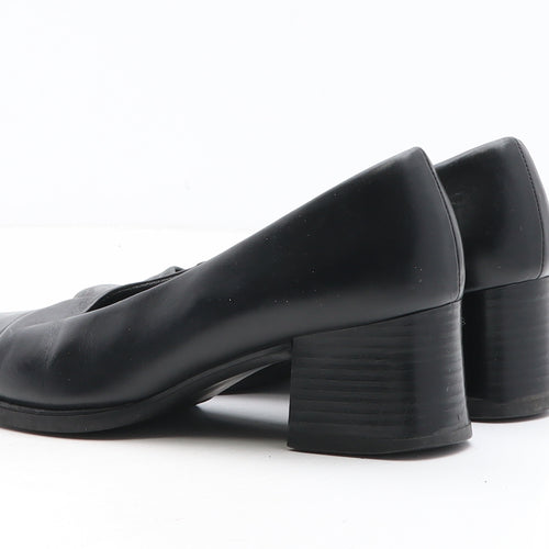 Preworn Womens Black Synthetic Court Heel UK