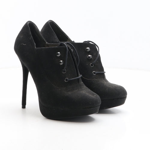 New Look Womens Black Synthetic Bootie Boot UK