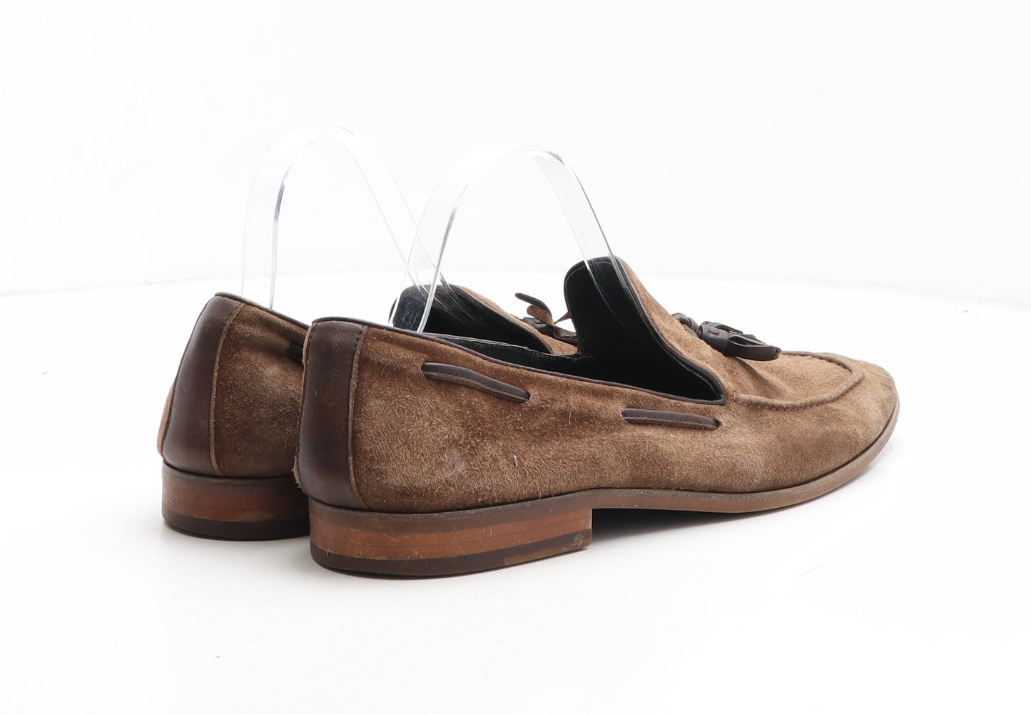 Bertie Mens Brown Suede Loafer Casual UK 11 45