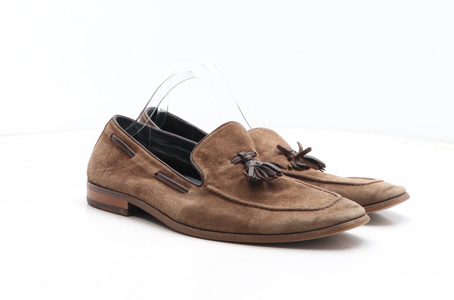 Bertie Mens Brown Suede Loafer Casual UK 11 45