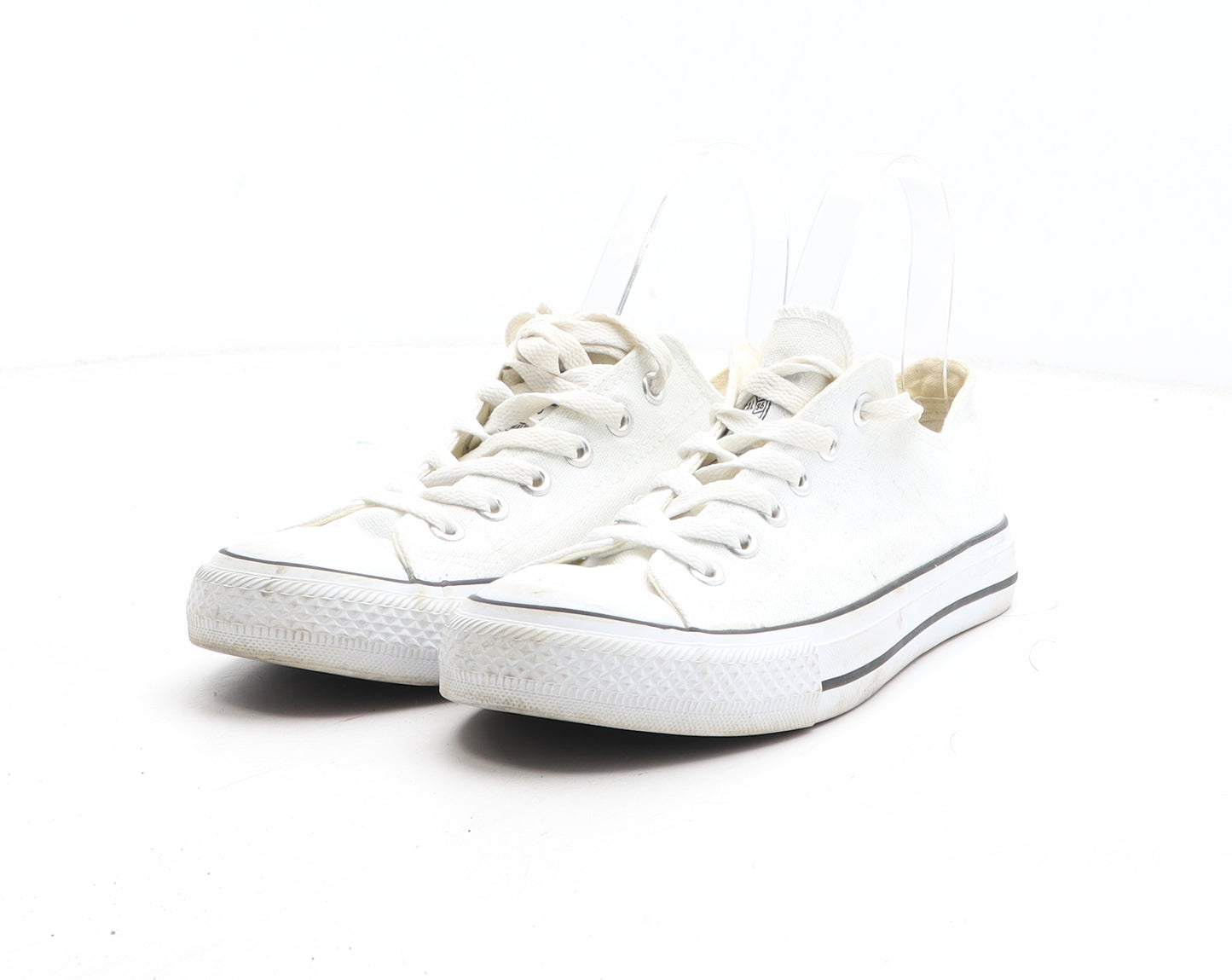 SoulCal&Co Womens White Fabric Trainer UK