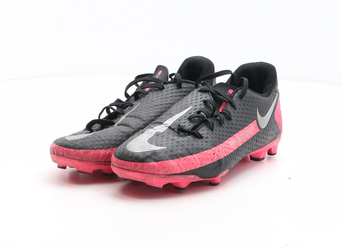 Nike Boys Black Colourblock Synthetic Trainer UK 2 - Phantom Football Boots