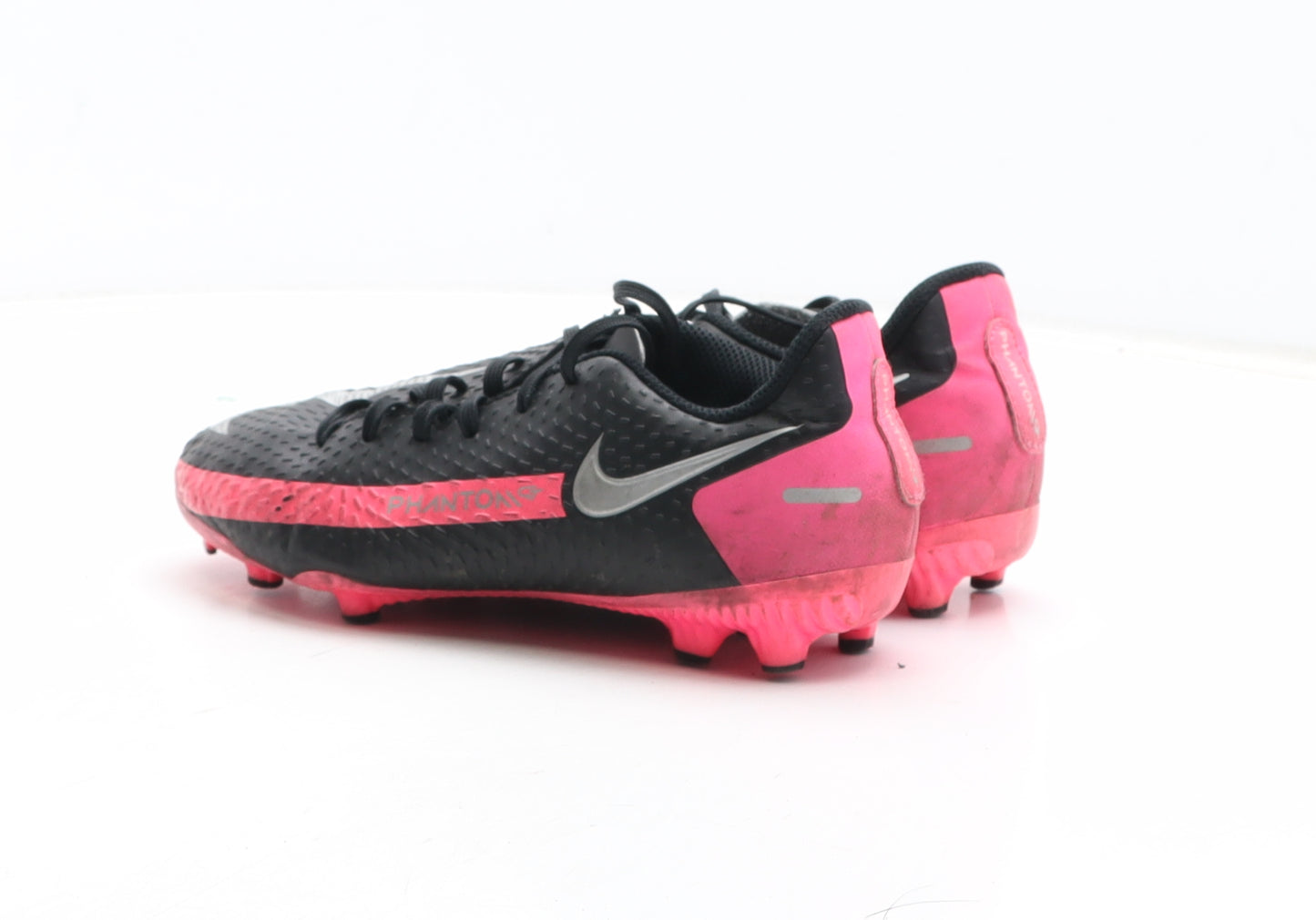Nike Boys Black Colourblock Synthetic Trainer UK 2 - Phantom Football Boots