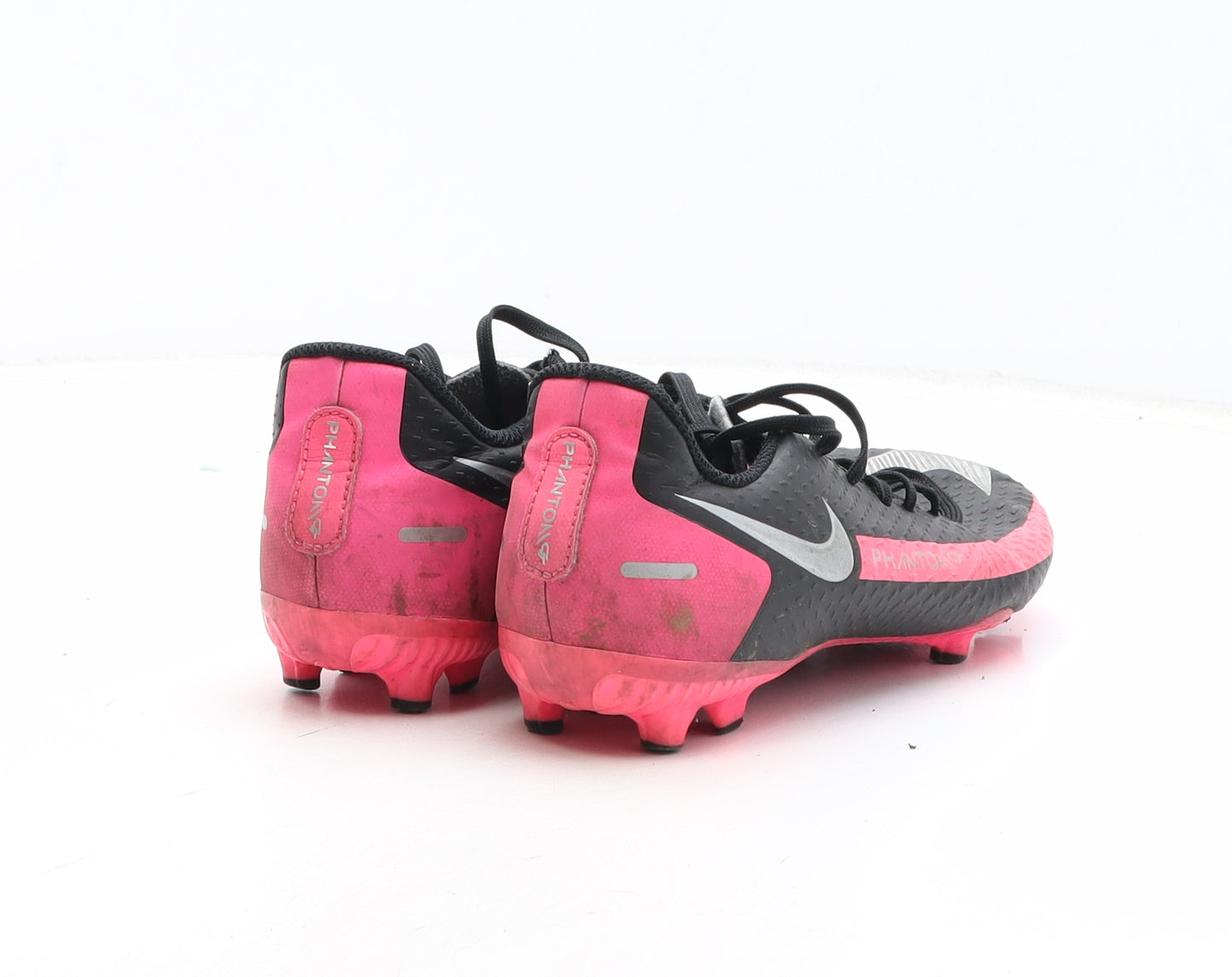 Nike Boys Black Colourblock Synthetic Trainer UK 2 - Phantom Football Boots