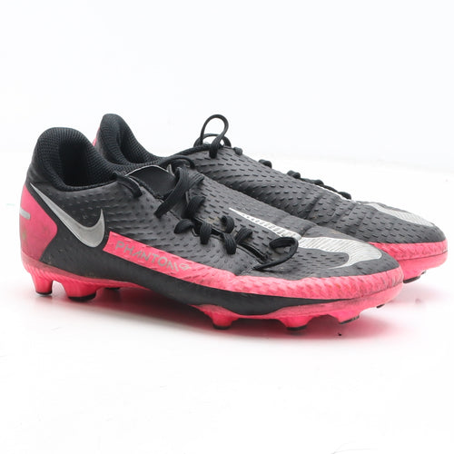 Nike Boys Black Colourblock Synthetic Trainer UK 2 - Phantom Football Boots