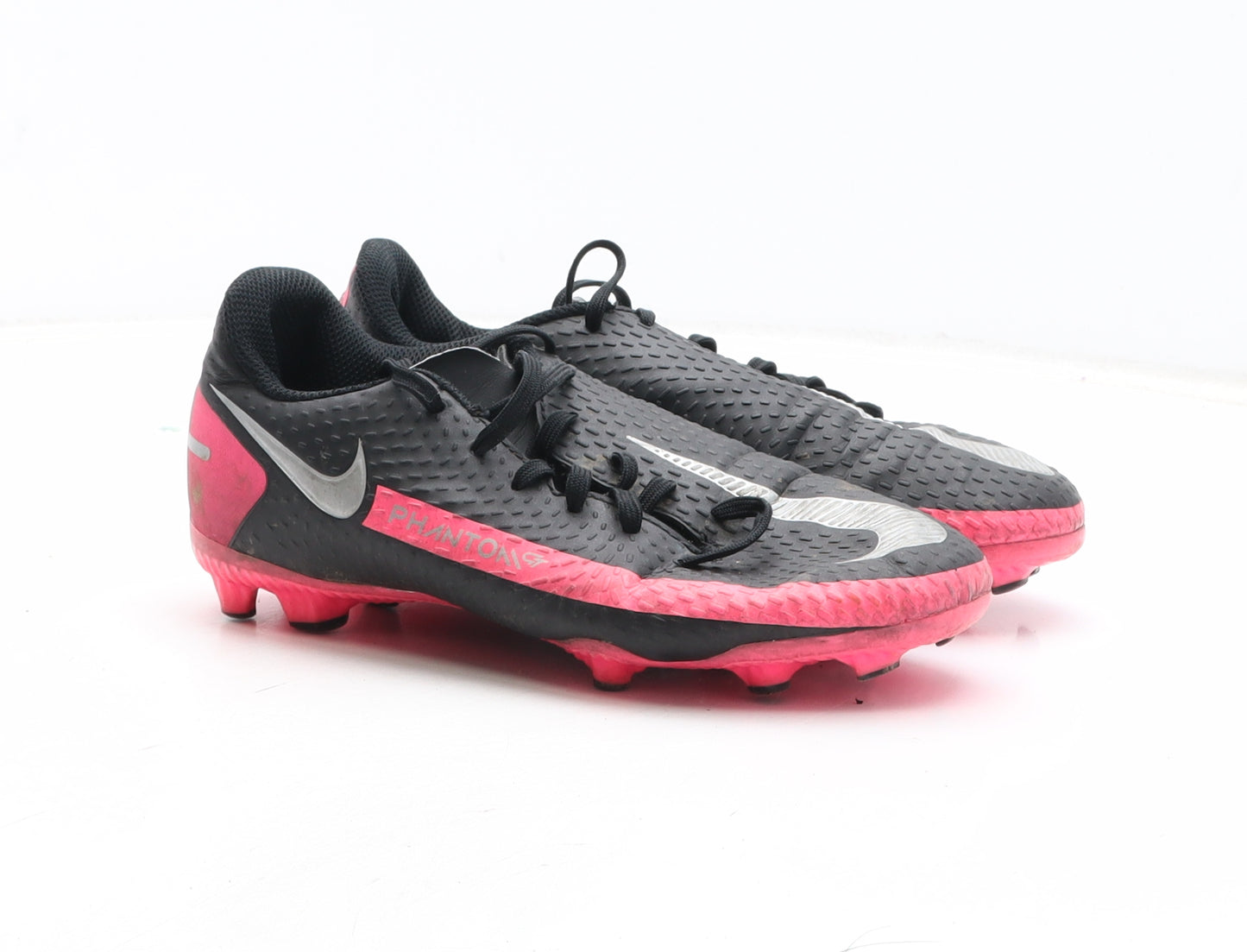 Nike Boys Black Colourblock Synthetic Trainer UK 2 - Phantom Football Boots