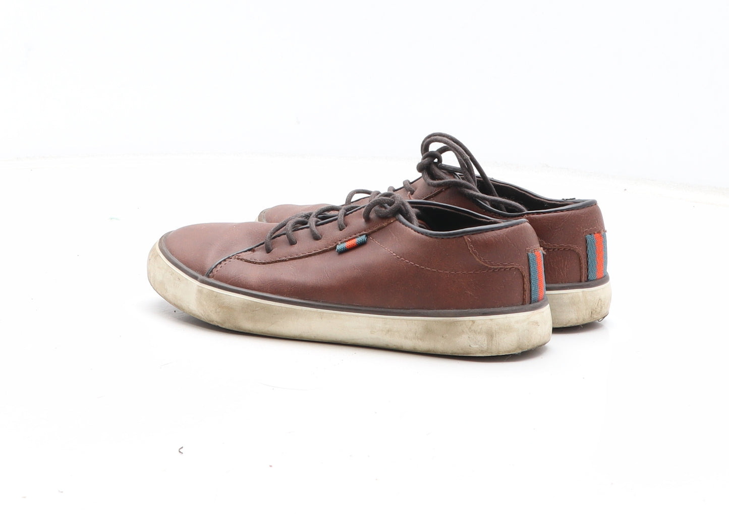 NEXT Boys Brown Synthetic Trainer Casual UK 12