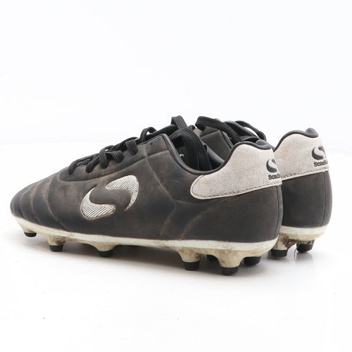 Sondico Boys Black Synthetic Trainer UK 3 - Football Boots