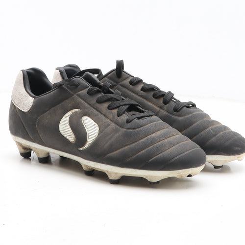 Sondico Boys Black Synthetic Trainer UK 3 - Football Boots