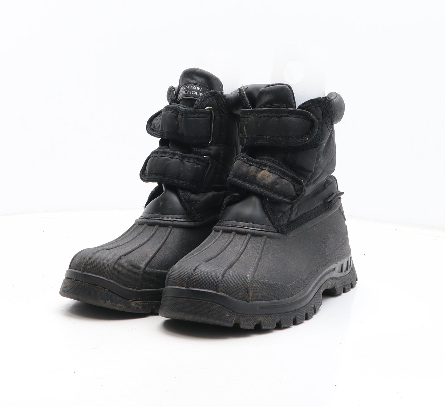 Mountain Warehouse Womens Black Synthetic Snow Boot Boot UK