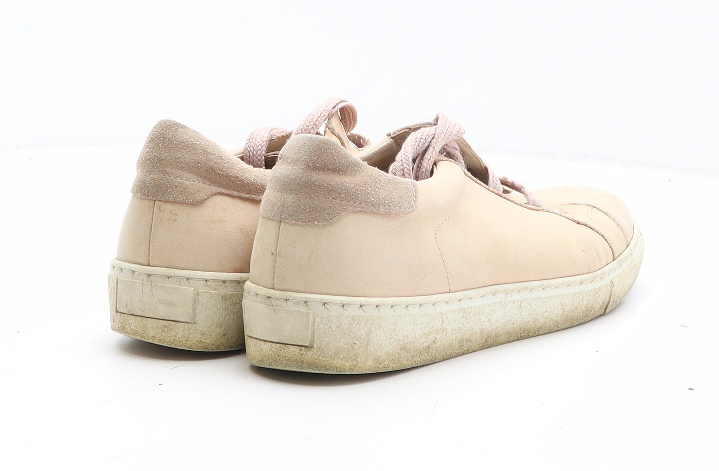 Mint Velvet Womens Beige Synthetic Trainer UK