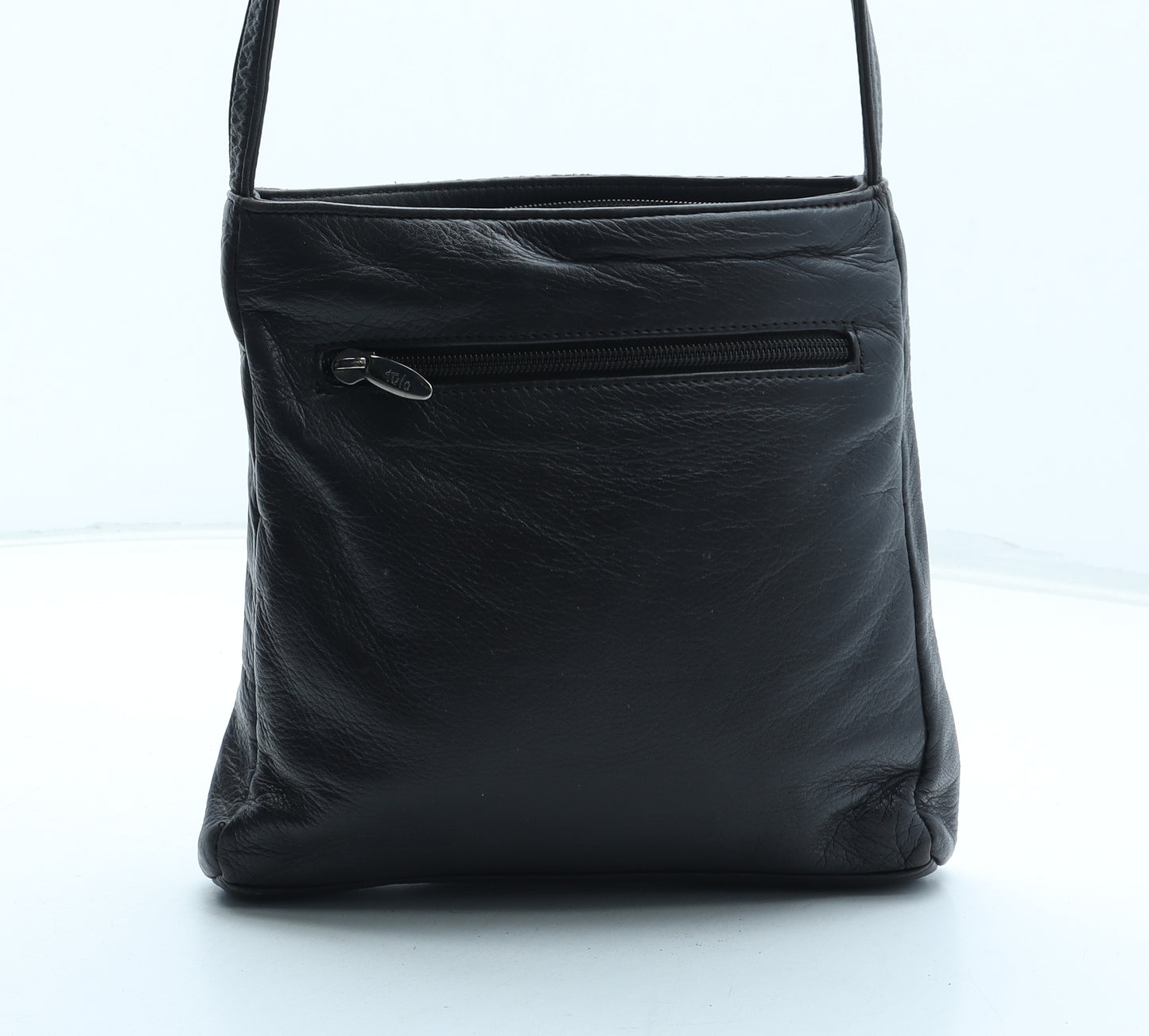 Tula Womens Brown Animal Print Leather Shoulder Bag Size Small - Snakeskin Pattern