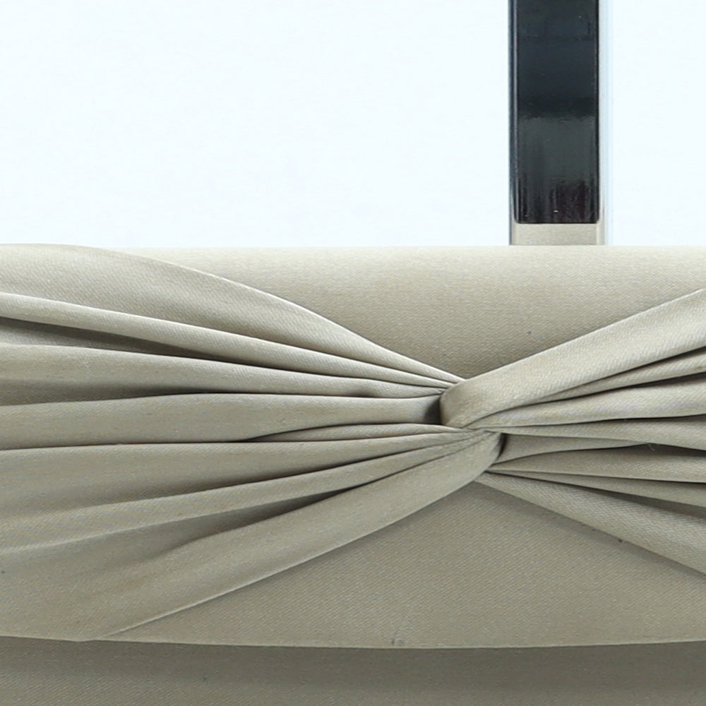 Marks and Spencer Womens Beige Polyester Clutch Size Small