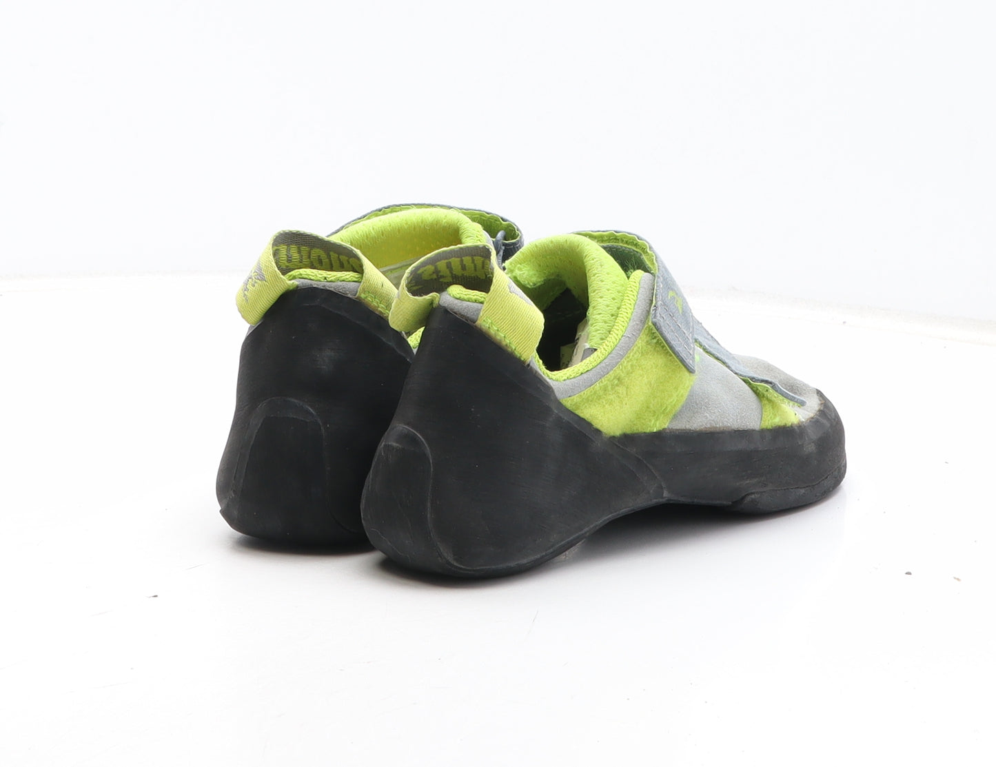 DECATHLON Boys Grey Colourblock Synthetic Trainer UK 5.5