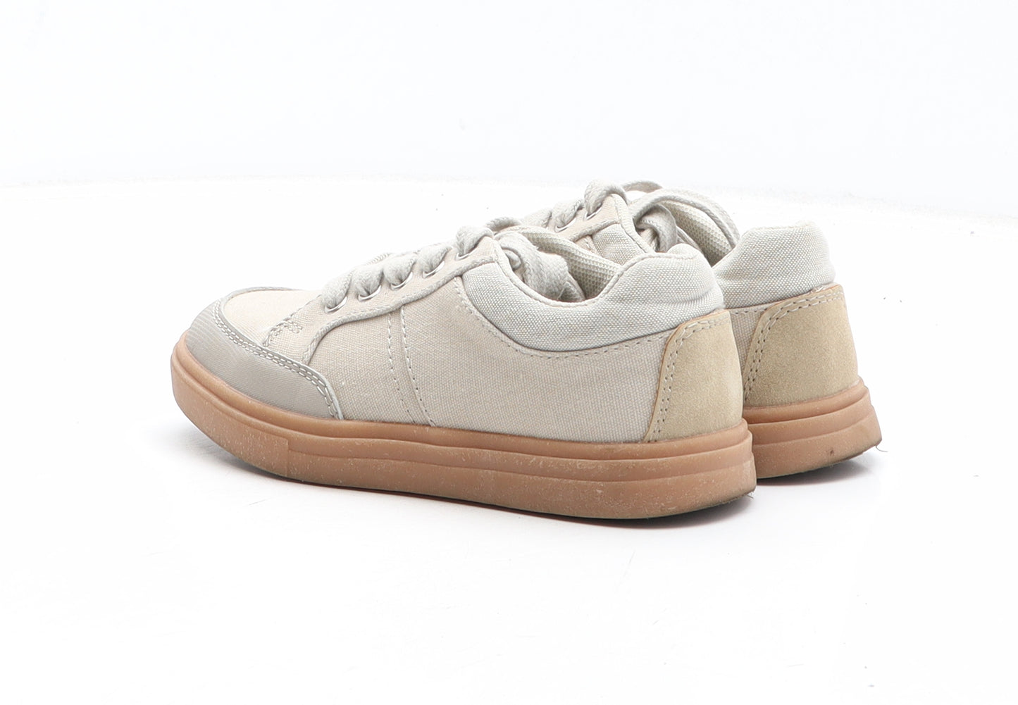 TU Boys Black Fabric Trainer UK 10