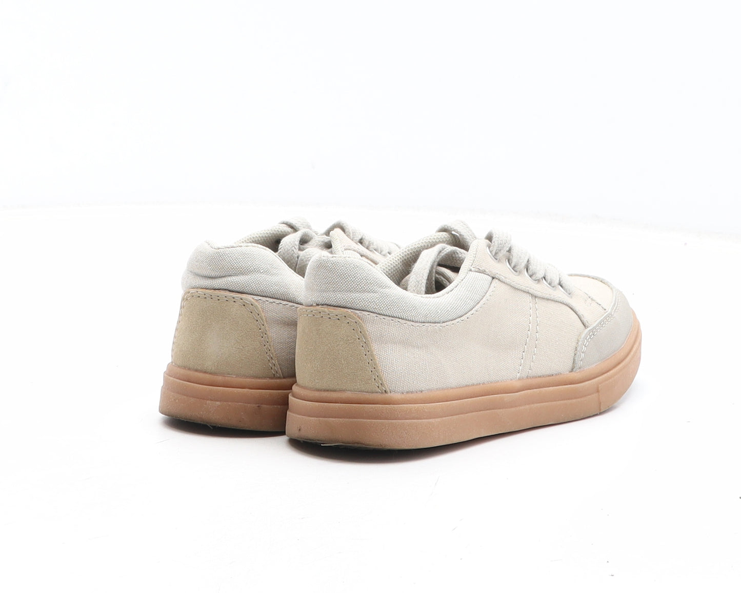 TU Boys Black Fabric Trainer UK 10