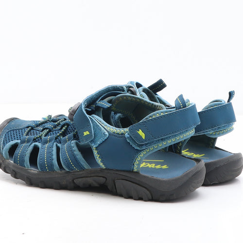 Trespass Boys Blue Synthetic Fisherman Sandal UK 2
