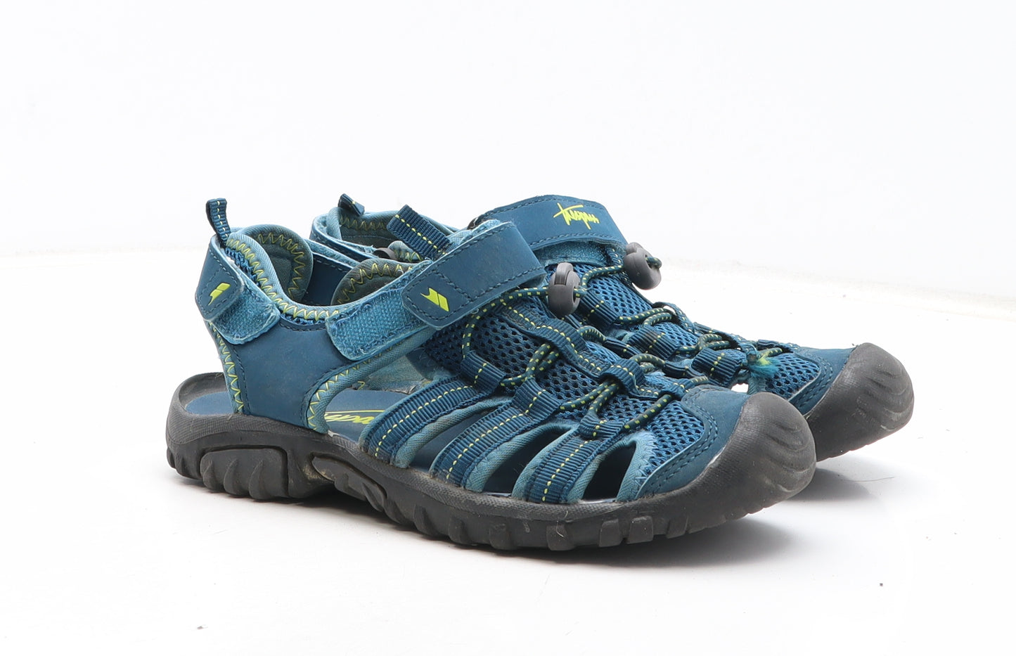 Trespass Boys Blue Synthetic Fisherman Sandal UK 2