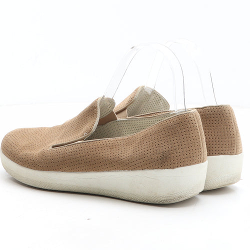 FitFlop Womens Brown Synthetic Slip On Casual UK