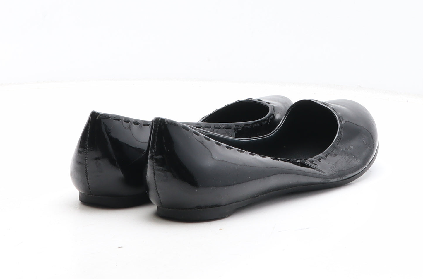 Jones Womens Black Synthetic Flat UK