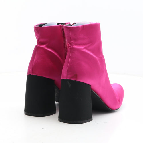 Primark Womens Purple Synthetic Bootie Boot UK